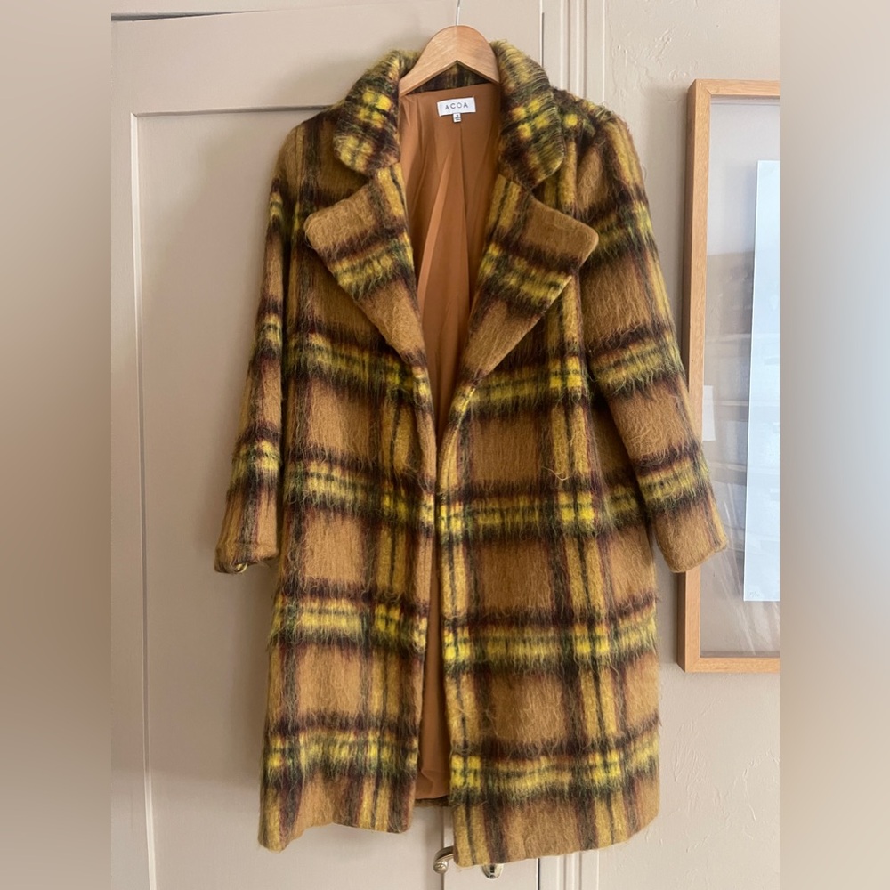 Plaid Coat